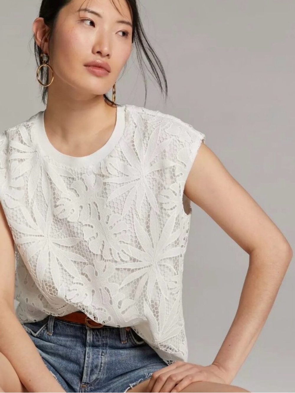 Anthropologie Corylynn Calter topSZ small